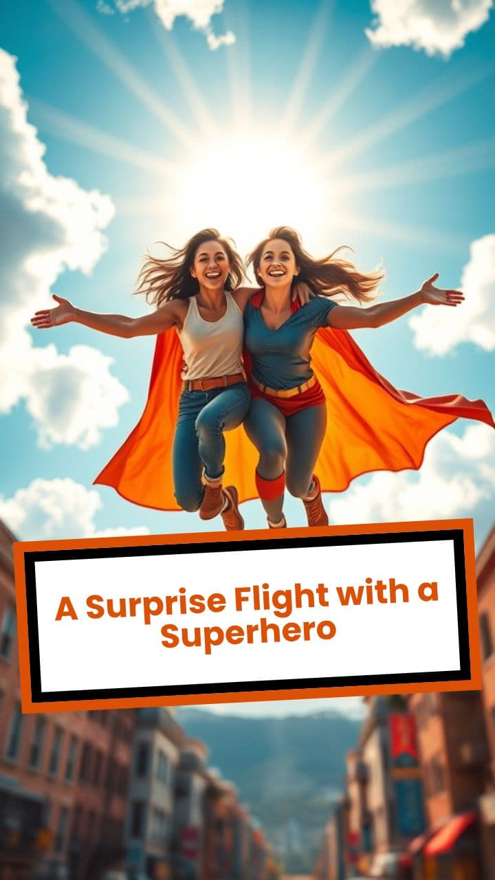 A Surprise Flight with a Superhero