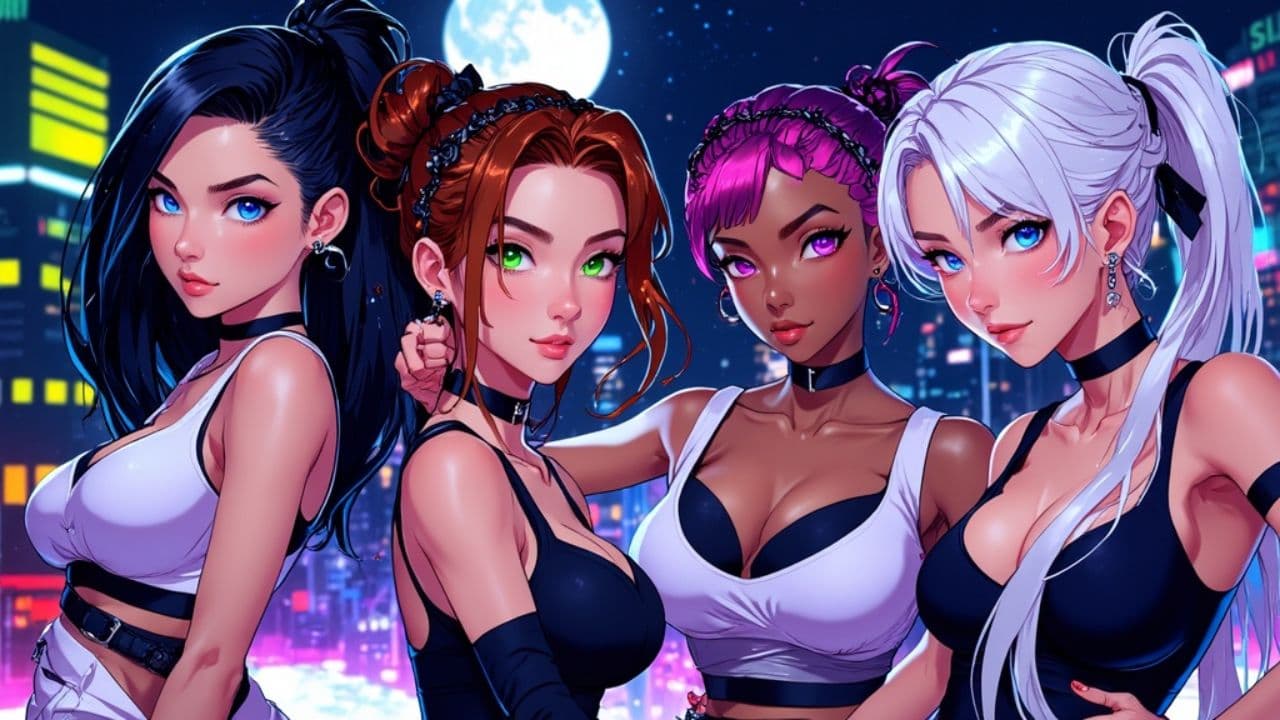 Chasseuses de Démons en Neon