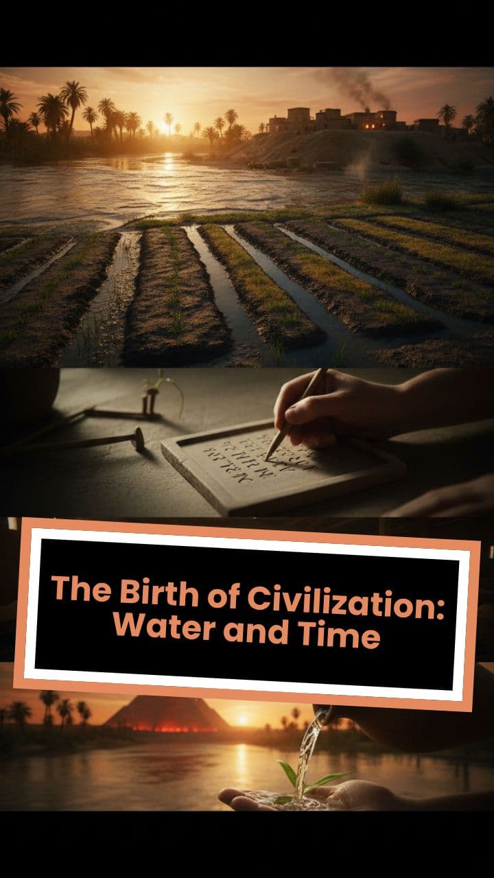 The Birth of Civilization: Water and Time