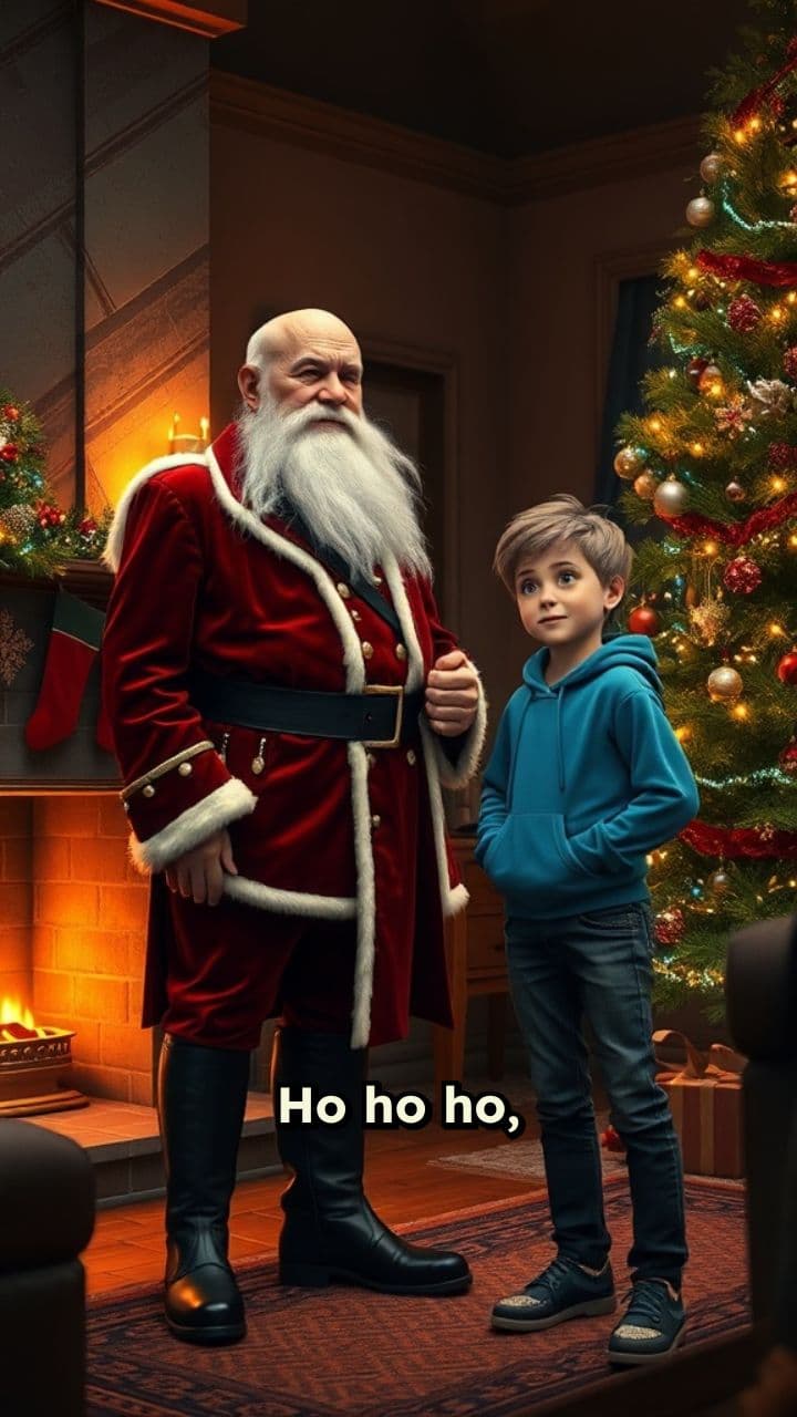 Santa's Stern Warning