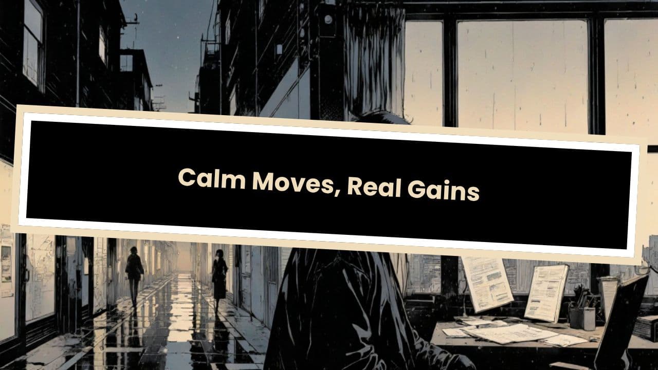 Calm Moves, Real Gains