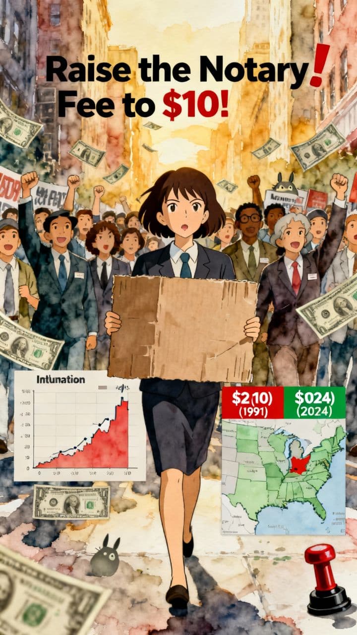 Raise the Notary Fee to $10!