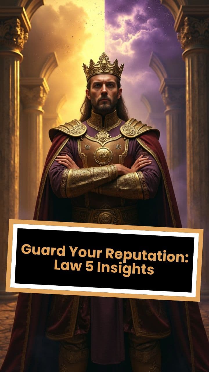 Guard Your Reputation: Law 5 Insights