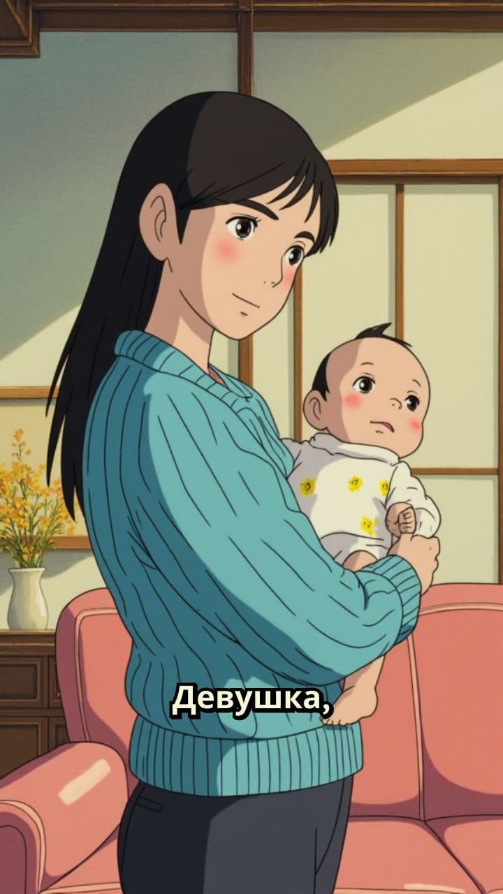 Семейное счастье у окна