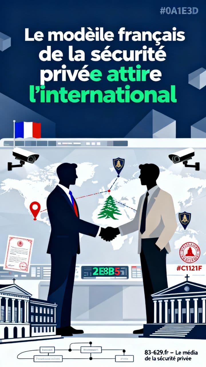 Le modèle français de la sécurité privée attire l'international