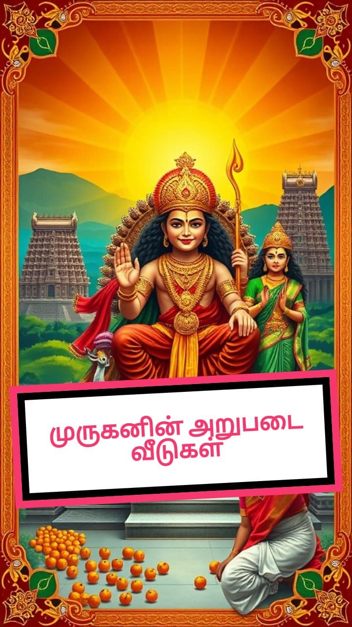 முருகனின் அறுபடை வீடுகள்