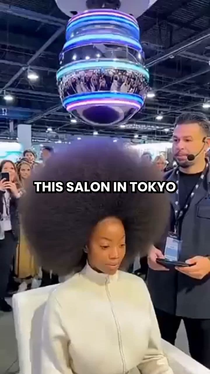 Revolutionary Haircut Machine Cuts in Seconds