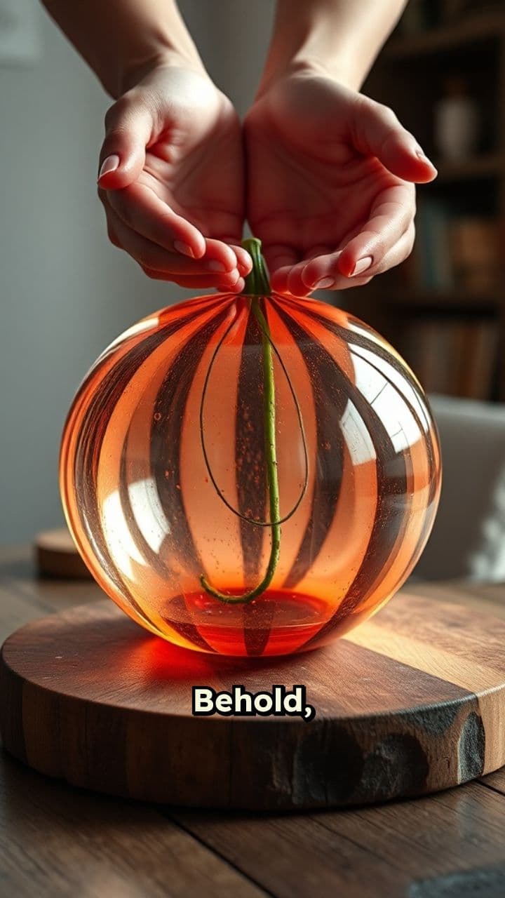 ASMR Glass Watermelon Cutting