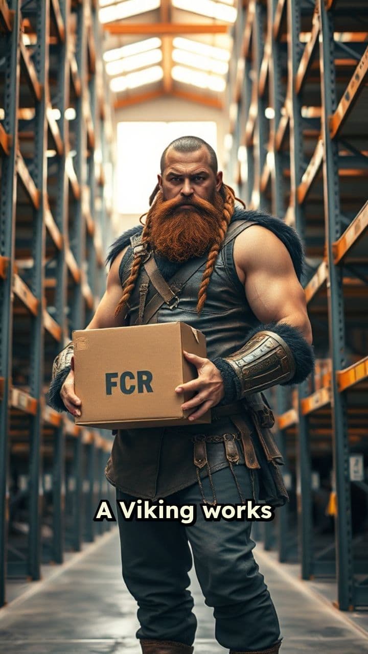 Викинг на складе в Израиле