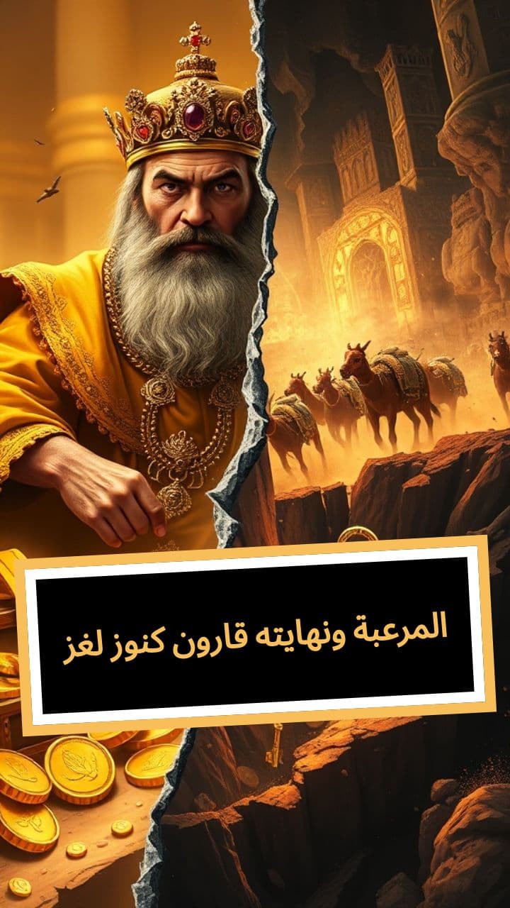 لغز كنوز قارون ونهايته المرعبة