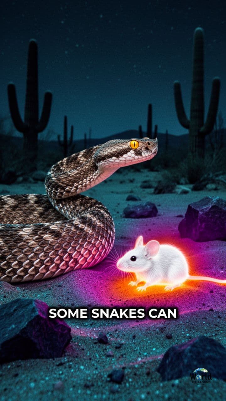 How Snakes See Heat in Darkness