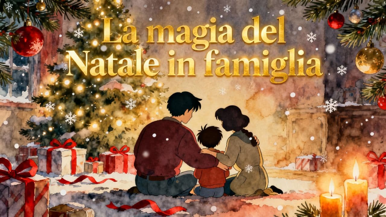 La magia del Natale in famiglia
