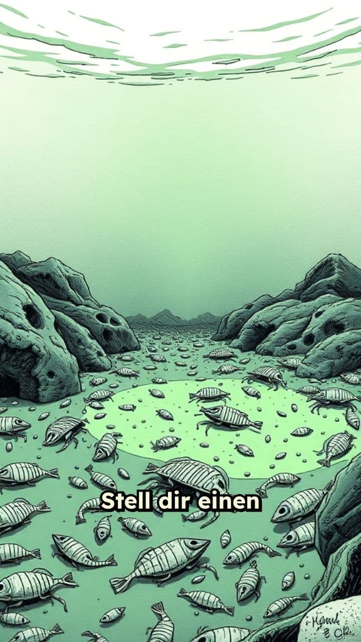 Unterwasser-Wüste des Todes