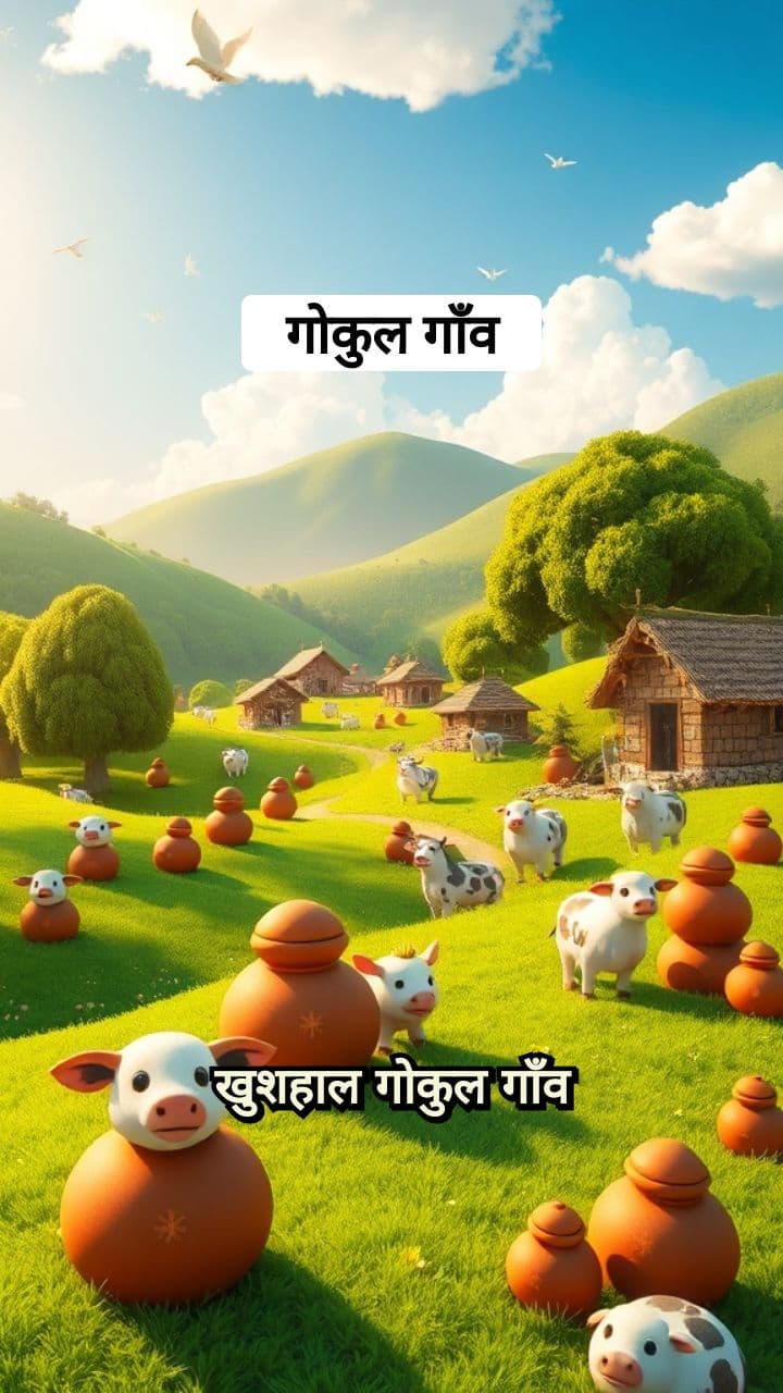 Little Krishna's Butter Adventure