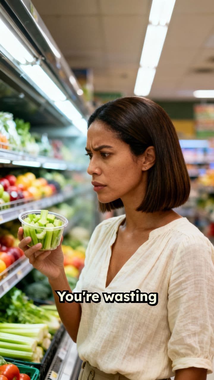 หยุดซื้อผักหั่นแพงเกินจำเป็น