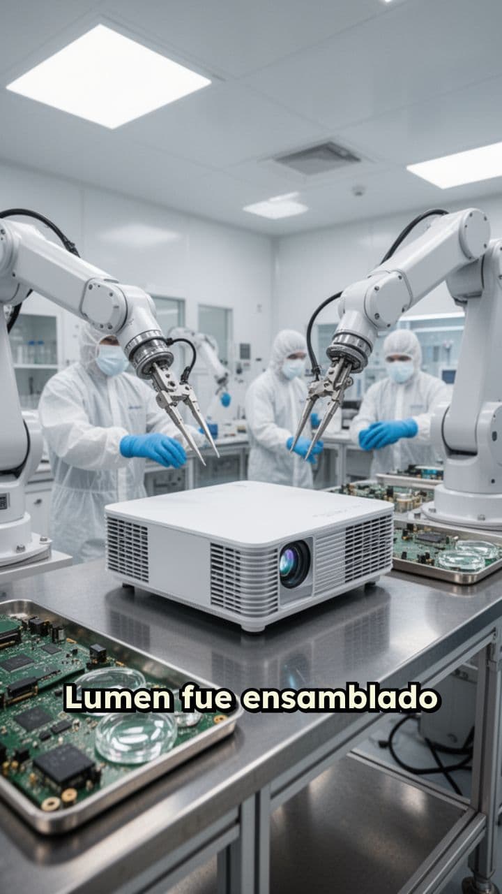 Lumen, el proyector bajo las estrellas