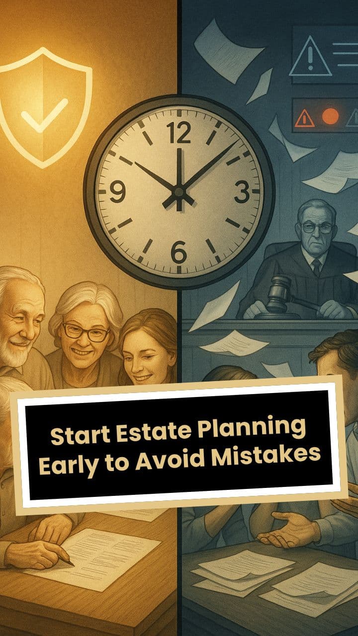 Start Estate Planning Early to Avoid Mistakes