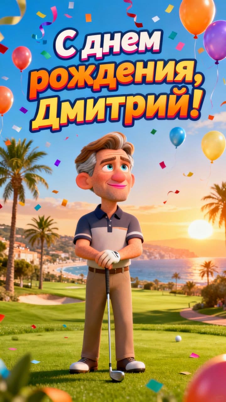 С днем рождения, Дмитрий!