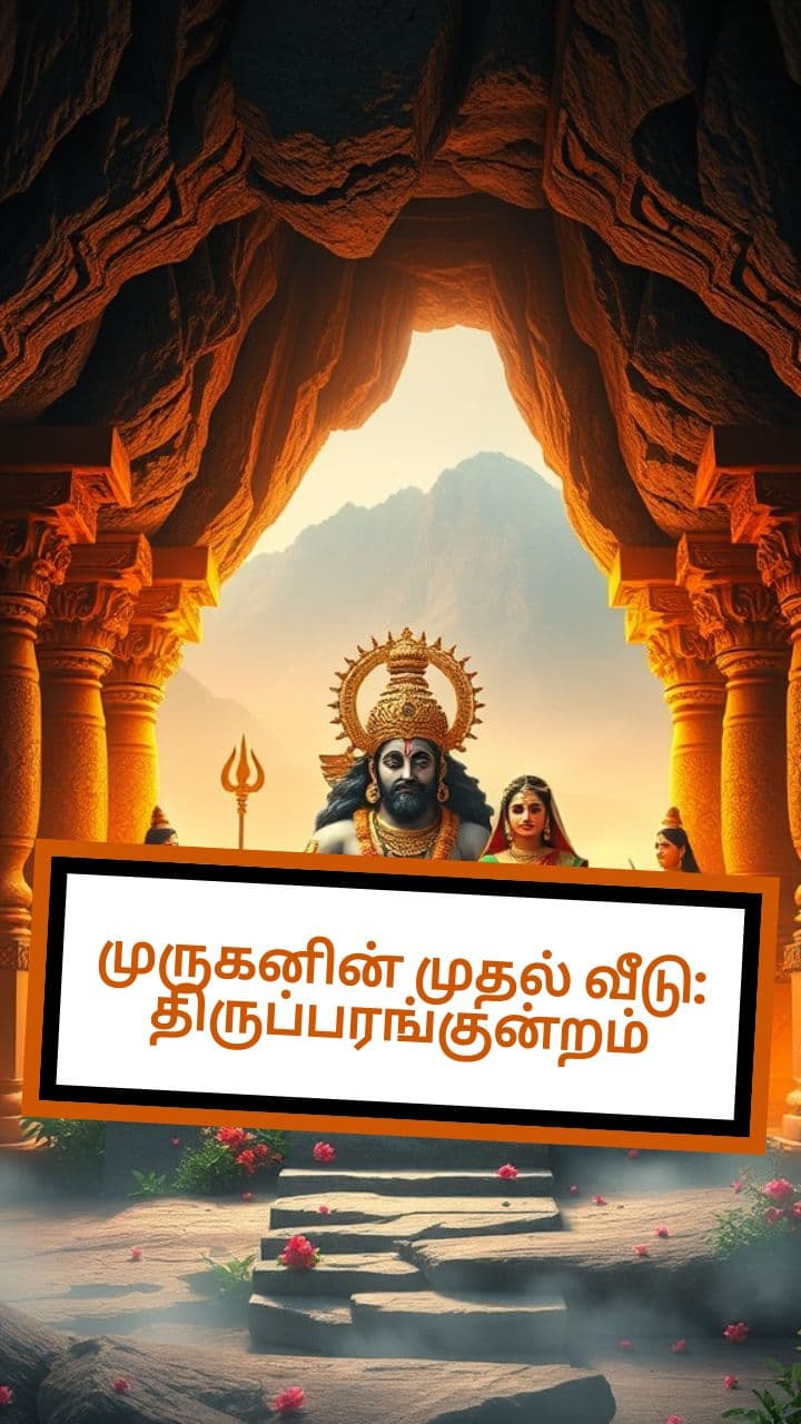 முருகனின் முதல் வீடு: திருப்பரங்குன்றம்