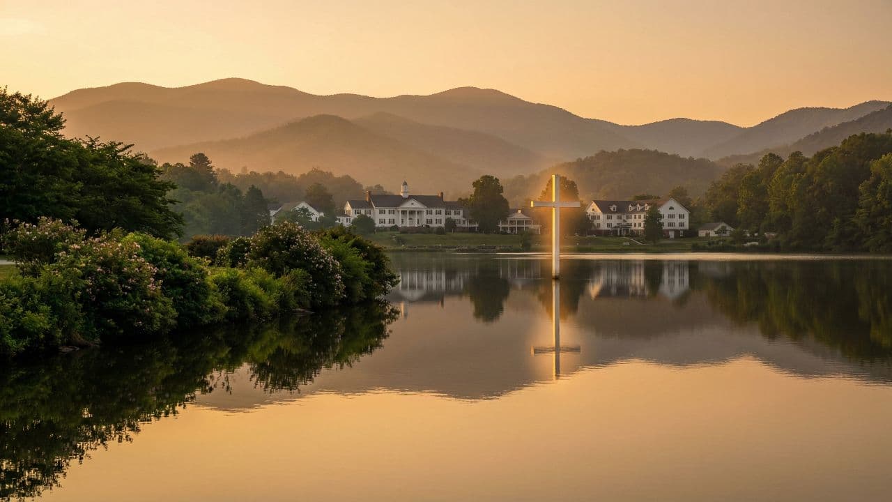 Lake Junaluska Golden Hour