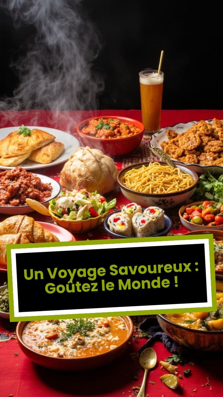 Un Voyage Savoureux : Goûtez le Monde !