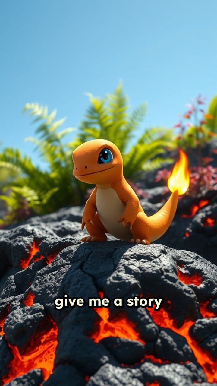 Charmander's Fiery Evolution Journey