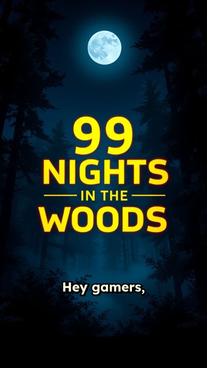 99 Nights in the Woods - Roblox Game