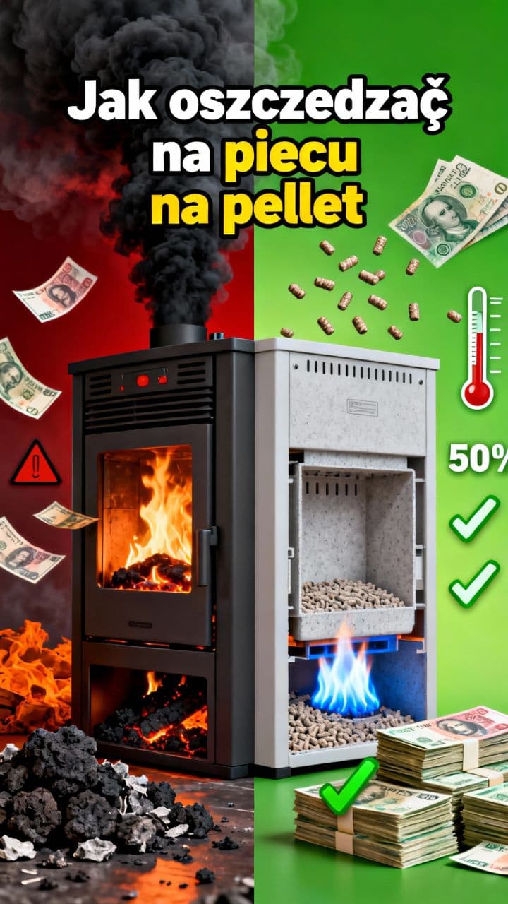 Jak oszczędzać na piecu na pellet