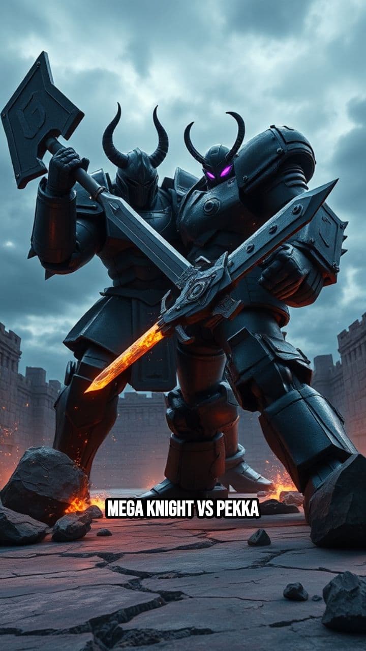 Mega Knight vs P.E.K.K.A Showdown