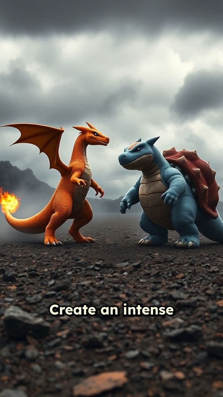 Clash of Flames and Waters