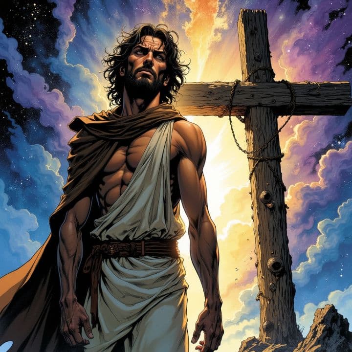 Cosmic Jesus Before the Cross