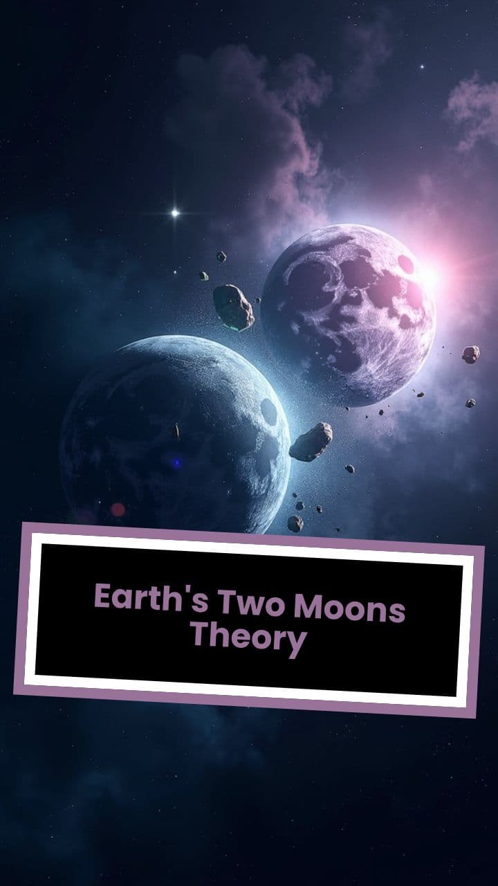 Earth's Two Moons Theory