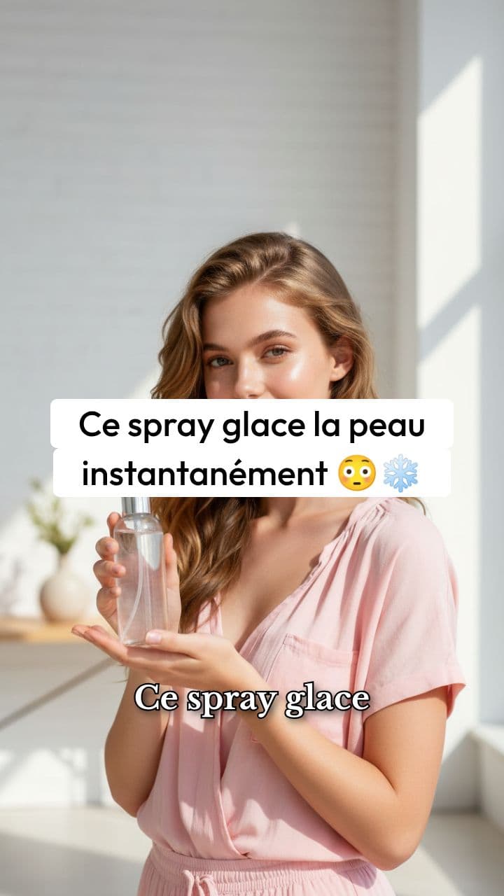 Le Spray Rafraîchissant Instantané