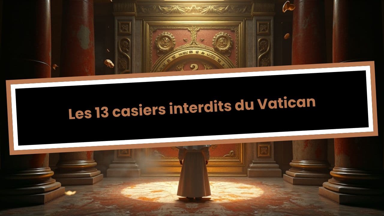 Les 13 casiers interdits du Vatican