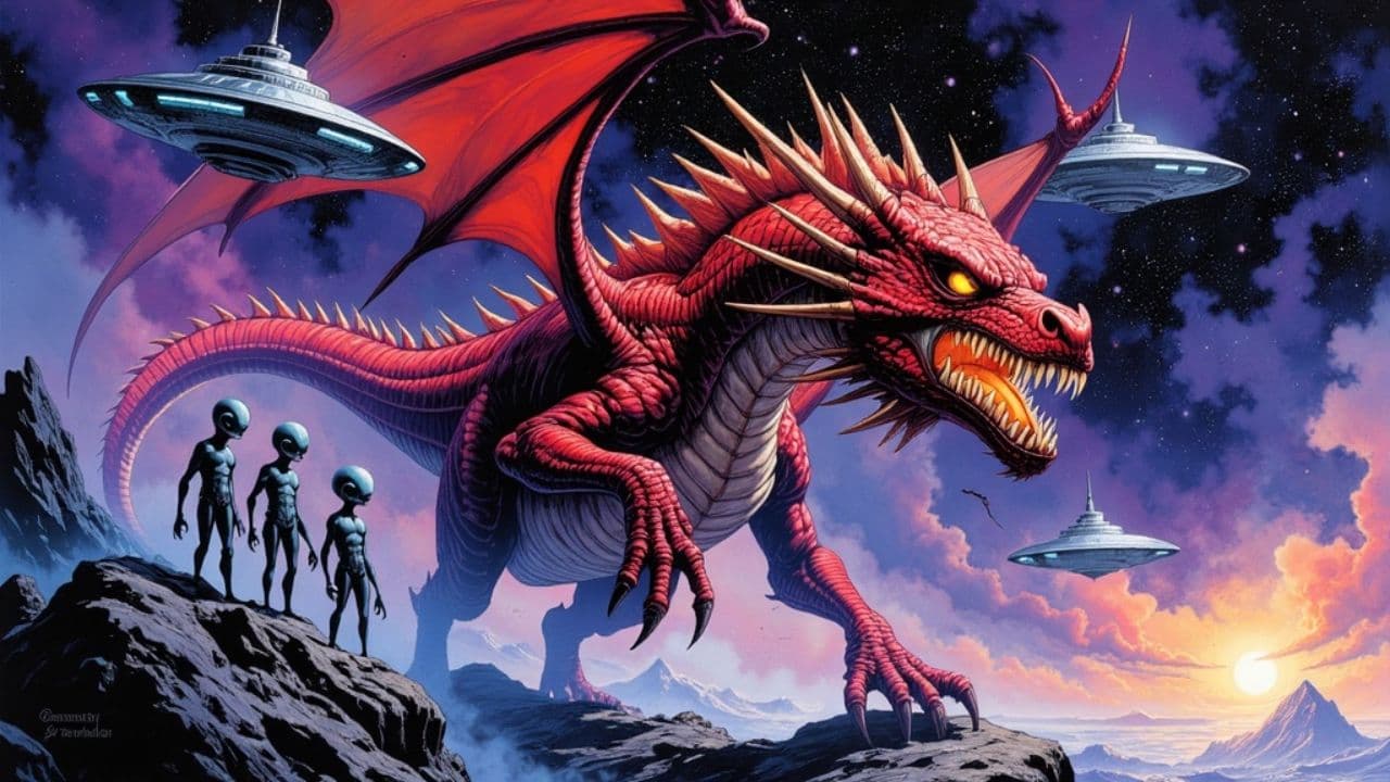 Red Dragon, UFO Army, and Pharaoh