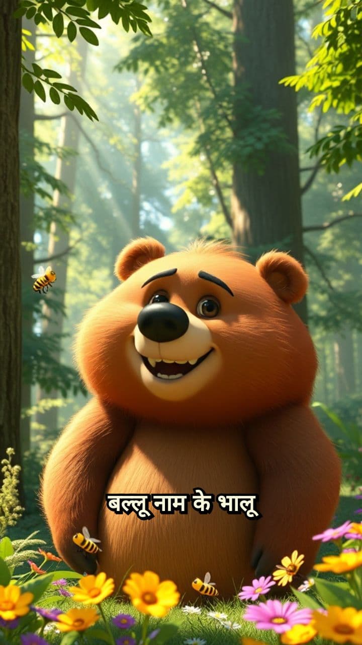 बल्लू का शहद का सबक