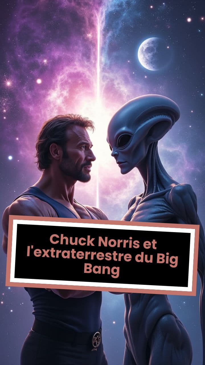 Chuck Norris et l'extraterrestre du Big Bang
