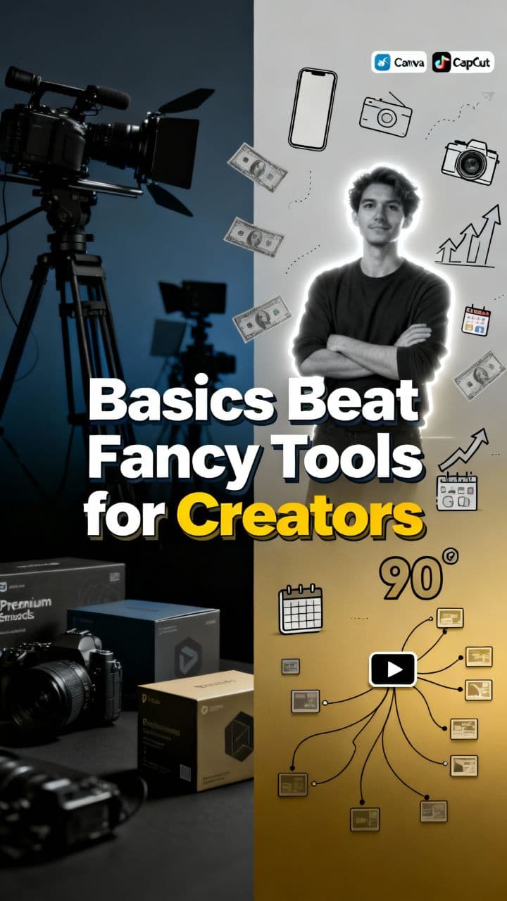 Basics Beat Fancy Tools for Creators