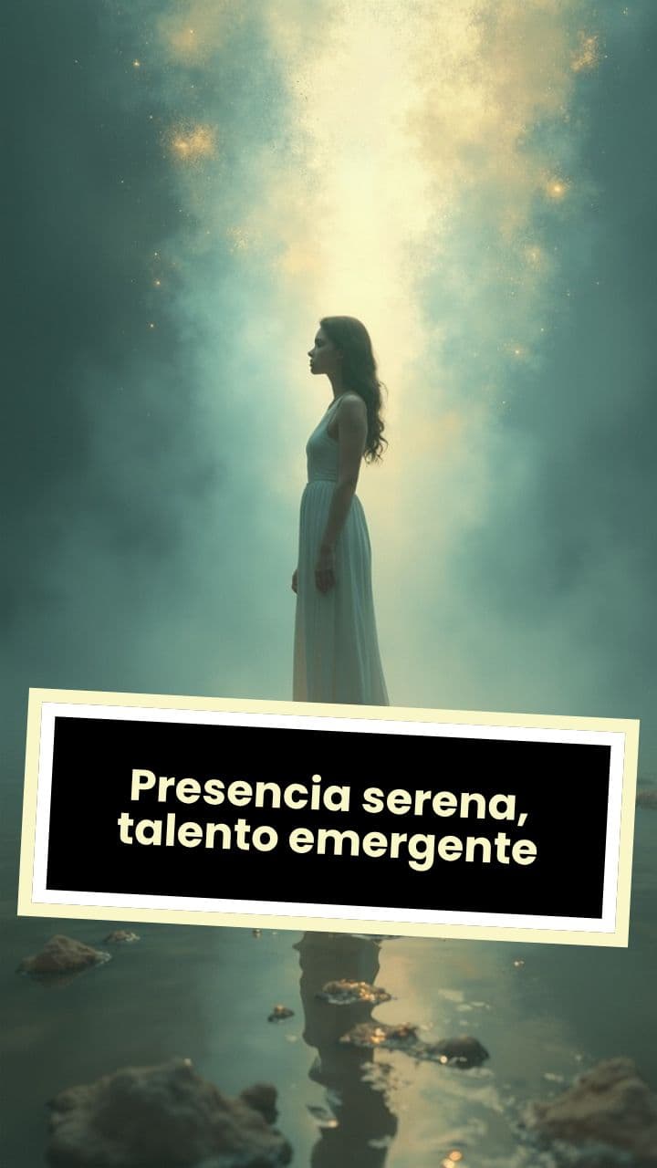 76 Presencia serena, talento emergente