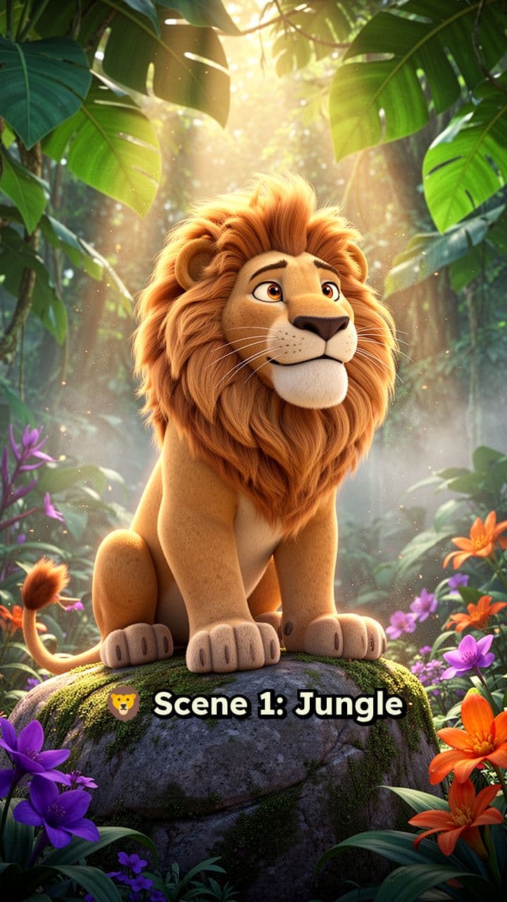 The Lion and the Little Mouse