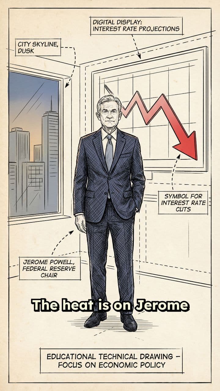 Powell Faces Pressure Amid Rate Cuts