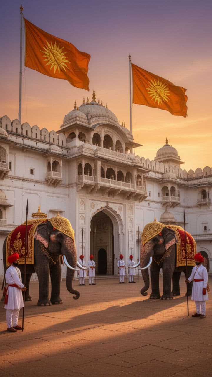 The Young Sun of Mewar