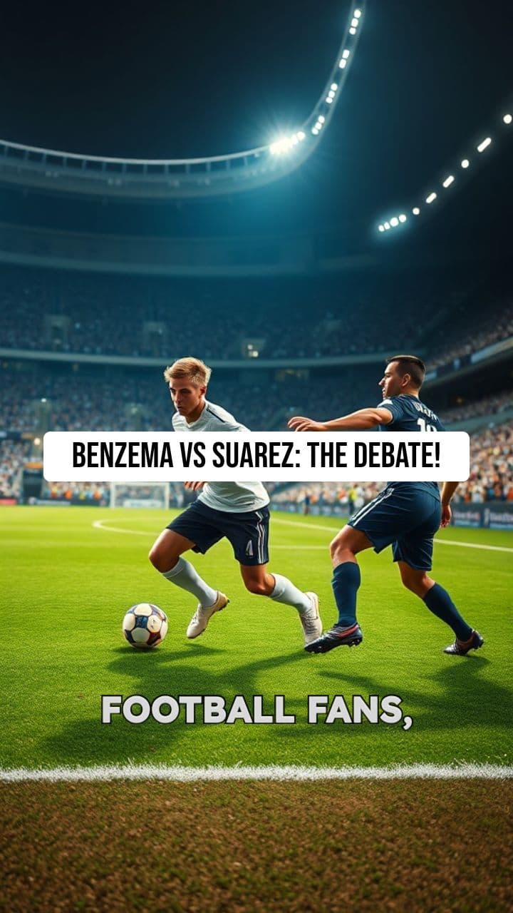 Benzema vs Suarez: The Ultimate Striker Showdown!
