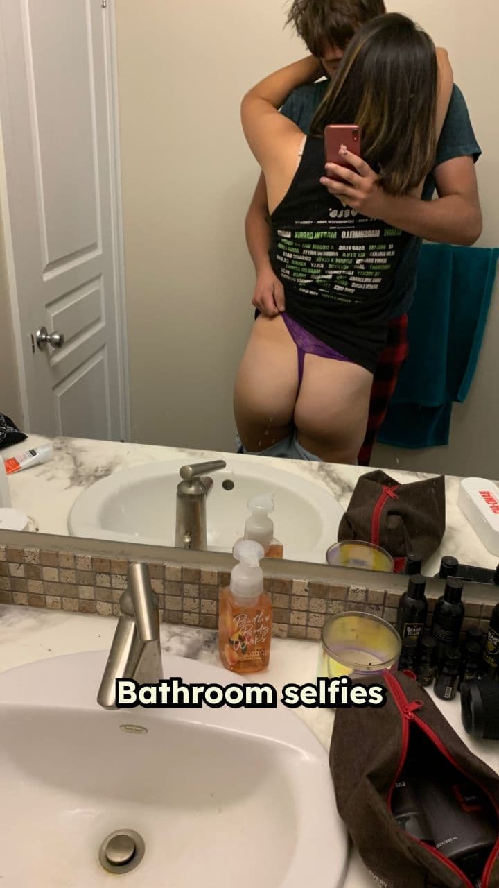 Bathroom Selfies: The Real Relationship Test