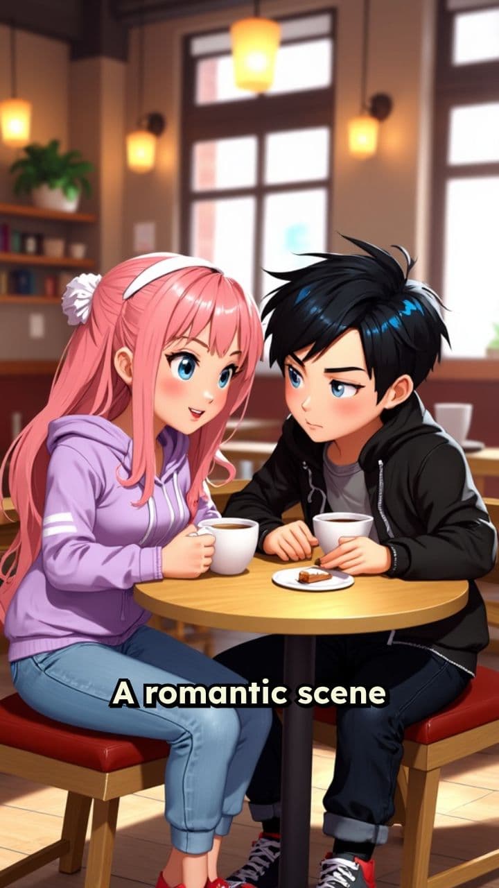 Cafe Romance in Roblox Animation