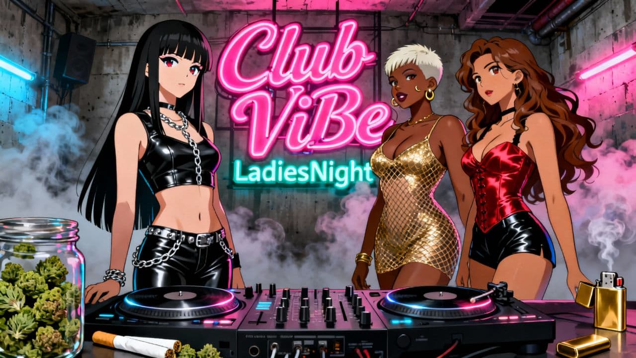 Club ViBe LadiesNight Party Scene