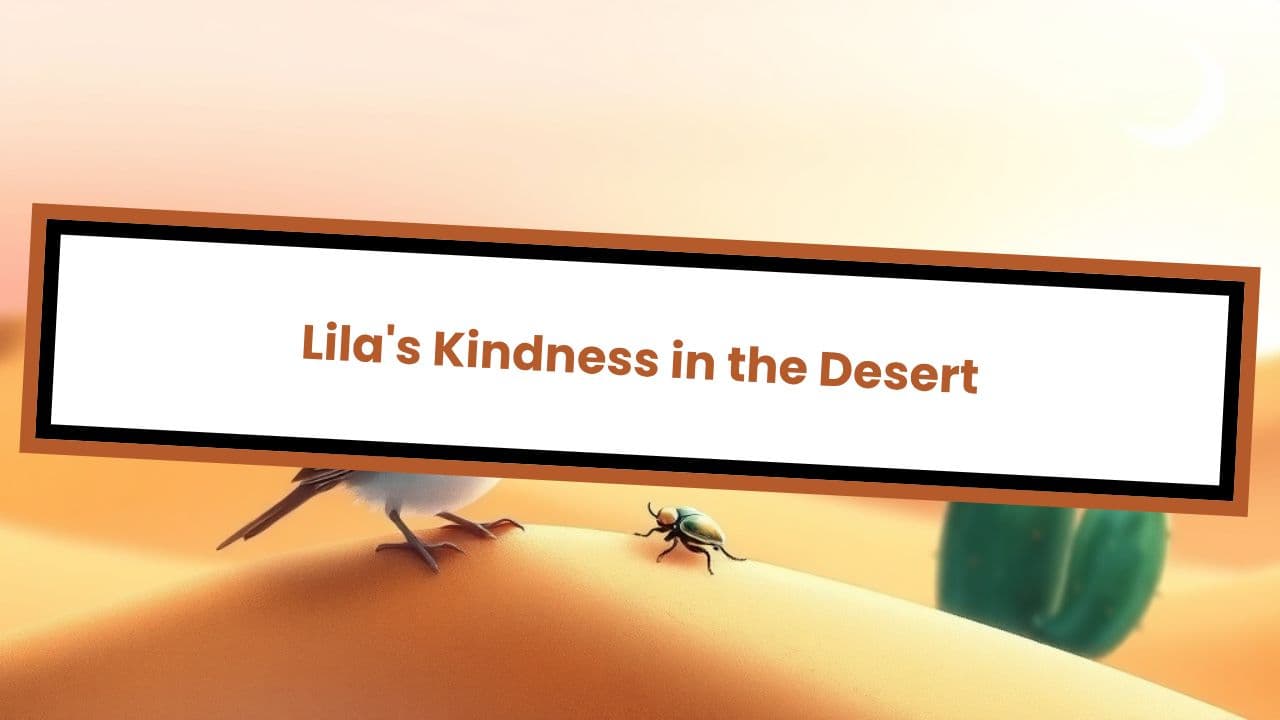 Lila's Kindness in the Desert