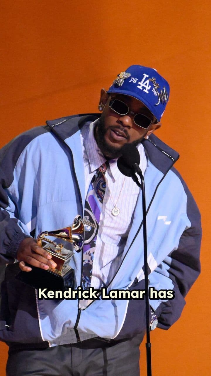 Kendrick Lamar Crowned Top R&B Artist