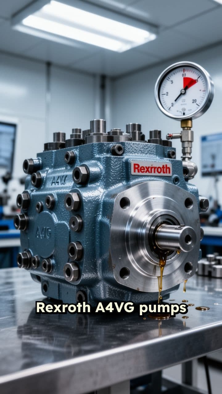 Tested Rexroth A4VG Pumps, Guaranteed Performance