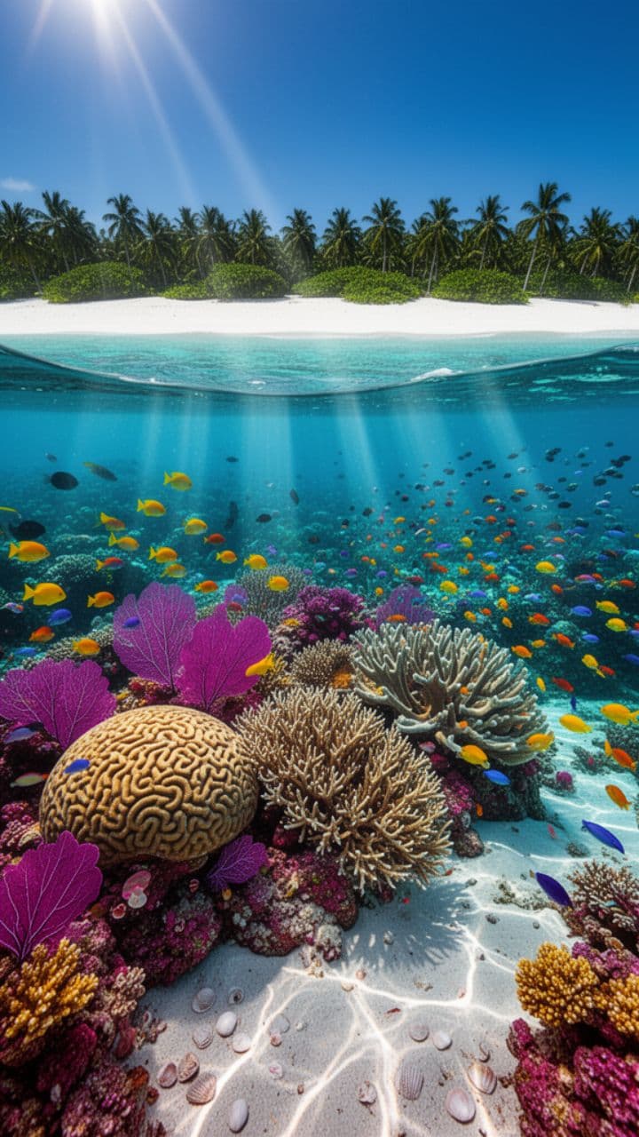 कोरल रीफ संकट और उम्मीद